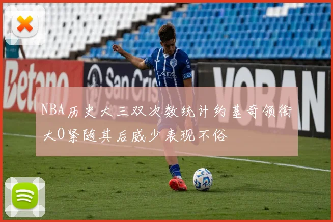 NBA历史大三双次数统计约基奇领衔大O紧随其后威少表现不俗