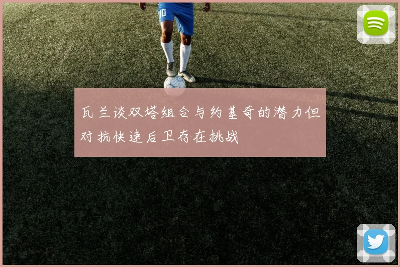 瓦兰谈双塔组合与约基奇的潜力但对抗快速后卫存在挑战